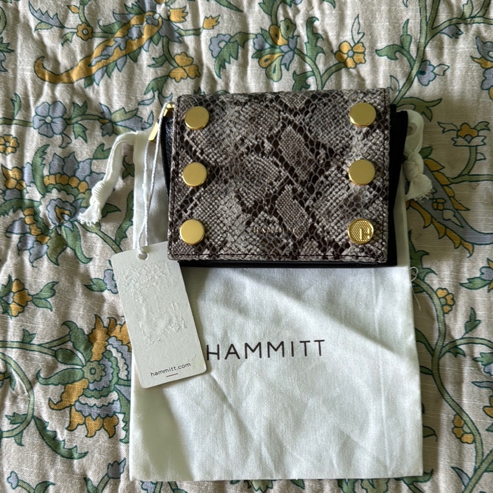 Hammitt Brown and Cream Wallet Sophisticated Style